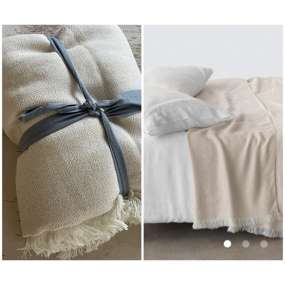 🆕The Citizenry LA CALLE ALPACA BED BLANKET NWOT - Picture 1 of 5